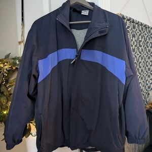 Men's Navy and Blue Jacket